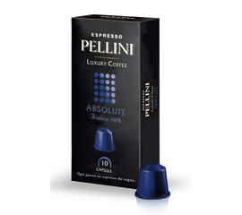 Кофе в капсулах ABSOLUTE, NESPRESSO, 100% Арабика, 10 шт., Pellini, фото 1