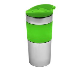 Термокружка дорожная Ribbon, 350 мл, зеленая, Walmer, фото 1