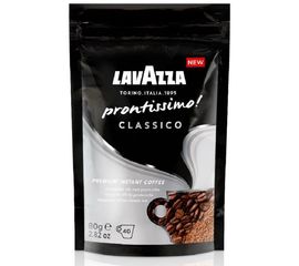 Кофе растворимый сублимированный Prontissimo Classico, в/у 80 г, Lavazza, фото 1