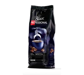 Кофе в зернах Mocca, Арабика 85% / Робуста 15%, 1 кг, Black Professional, фото 1