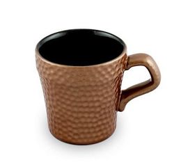 Чашка для кофе Hammered, 150 мл, цвет медь, Ceraflame, фото 1