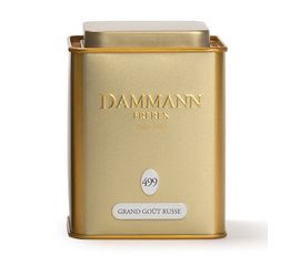 Чай черный ароматизированный Grand Gout Russe «Русский вкус Гранд» №499, жестяная банка 100 г, Dammann, фото 1