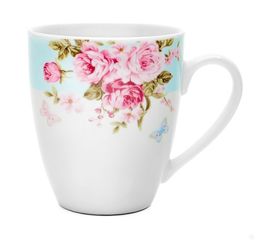 Кружка Mirabella Blue, 360 мл, фарфор, Walmer, фото 1