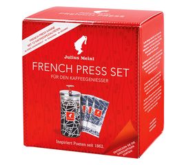 Подарочный набор: френч-пресс 300 мл + 12 саше с кофе, Julius Meinl, фото 1