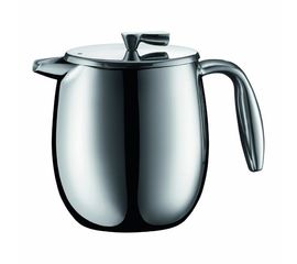 Кофейник с прессом с двойными стенками Columbia, 0.5 л, хром, нержавеющая сталь, Bodum, фото 1