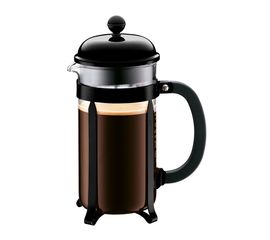 Кофейник с прессом Chambord, 1 л, черный, Bodum, фото 1