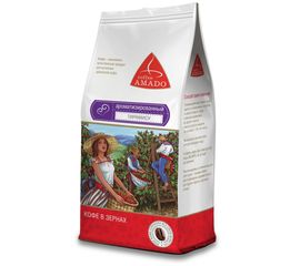 Кофе в зернах ароматизированный Тирамису, 500 г, Amado, фото 1