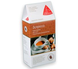 Кофе молотый Эспрессо, 150 г, Amado, фото 1