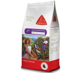 Кофе в зернах Марагоджип Шоколад, 500 г, Amado, фото 1