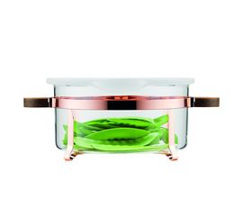 Емкость для хранения Chambord с силиконовой крышкой, 2.5 л, медь, Bodum, фото 1