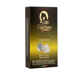 Кофе в капсулах ETHIOPIA для кофемашин Nespresso, 10 шт., Don Cortez, фото 1
