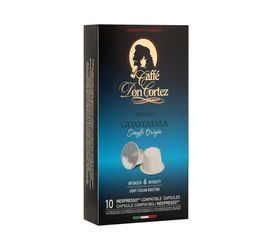 Кофе в капсулах GUATEMALA для кофемашин Nespresso, 10 шт., Don Cortez, фото 1