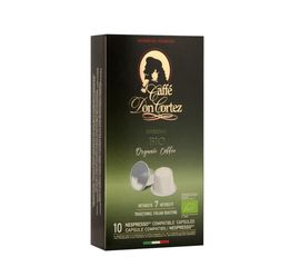 Кофе в капсулах BIO для кофемашин Nespresso, 10 шт., Don Cortez, фото 1