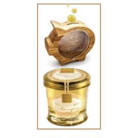 Набор Honey Gold №3 (Чистый мед Липа амурская 290гр, деревянная копилка), Peroni Honey, фото 1