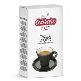 Кофе молотый Tazza D'Oro, в/у 250 г, Carraro, фото 1
