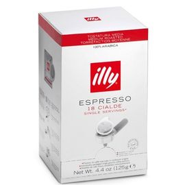 Кофе в чалдах средней обжарки, 18 монодоз, 125 г, Illy, фото 1