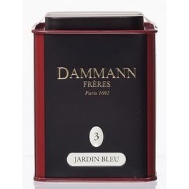 Чай черный ароматизированный №3 Голубой сад, жестяная банка 100 г, Dammann, фото 1