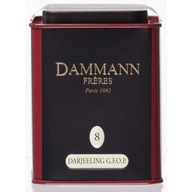 Чай черный №8 Дарджилинг GFOP, жестяная банка 100 г, Dammann, фото 1