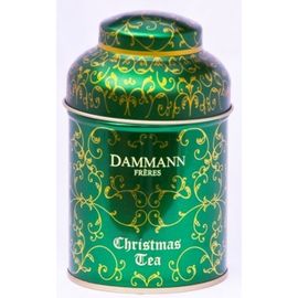 Чай зеленый "Рождественский", жестяная банка 100 г, Dammann, фото 1