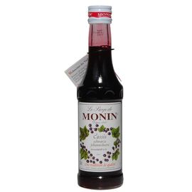 Сироп ”Черная смородина”, 50 мл, d3 см, h13.5 см, стекло, Monin, фото 1