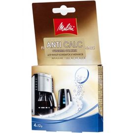 Очиститель от накипи для фильтр-кофеварок и чайников, таблетки, 4х12 г, Melitta, фото 1