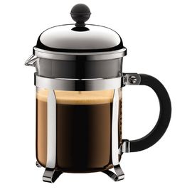 Френч-пресс Chambord, 500 мл, хром, стекло/нержавеющая сталь, Bodum, фото 1