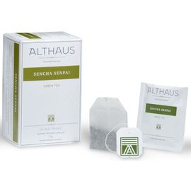 Чай зеленый Sencha Senpai (Сенча Сенпай), 20 пак., Althaus, фото 1