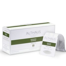 Чай зеленый для чайника Sencha Senpai (Сенча Сенпай), 20 пак., Grand Packs, Althaus, фото 1