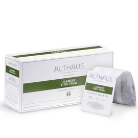 Чай зеленый для чайника Jasmine Ting Yuan (Жасмин Тинг Юань), 20 пак., Grand Packs, Althaus, фото 1