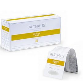 Чай травяной для чайника Smooth Mint (Нежная Мята), 20 пак., Grand Packs, Althaus, фото 1