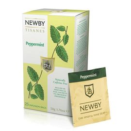 Чай травяной перечная мята, 25 пакетиков, Newby, фото 1