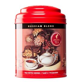 Чай с травами Russian Blend / Русский бленд, листовой, банка 100 г, Julius Meinl, фото 1