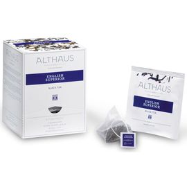 Чай черный English Superior (Инглиш Супериор), 15 пирамидок, Althaus, фото 1
