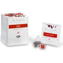 Чай фруктовый Fruit Berry (Фрут Берри), 15 пирамидок, Pyra-Pack, Althaus, фото 1