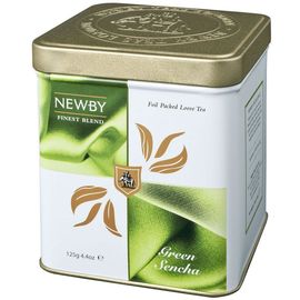 Чай зеленый Зеленая Сенча Классик, ж/б 125 г, Newby, фото 1