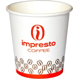Стакан бумажный одноразовый, 100 мл, Impresto, фото 1