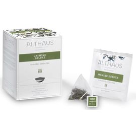 Чай зеленый Jasmine Deluxe (Жасмин Делюкс), 15 пирамидок, Althaus, фото 1