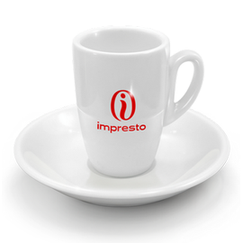 Кофейная пара Original для эспрессо, 50 мл, фарфор, Impresto, фото 1