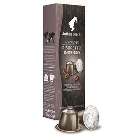 Кофе в капсулах РИСТРЕТТО ИНТЕНСО системы NESPRESSO 10 шт. по 5,3 г, Julius Meinl, фото 1