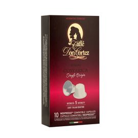 Кофе в капсулах COSTA RICA для кофемашин Nespresso, 10 шт., Don Cortez, фото 1