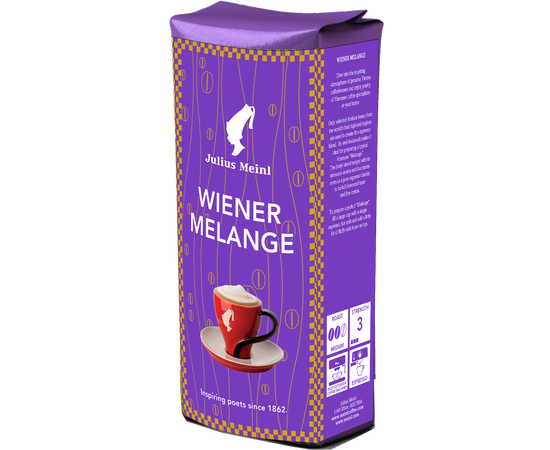 Кофе Wiener Melange, зерно, 250 г, Julius Meinl, фото 1