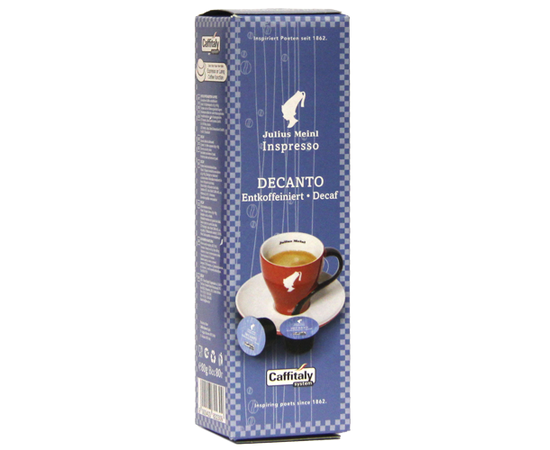 Кофе в капсулах Decanto без кофеина Caffitaly System, 10 шт. по 8,5 г, Julius Meinl, фото 1