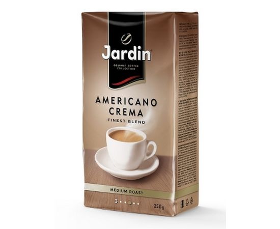 Кофе молотый Americano Crema, 250 г, Jardin, фото 1