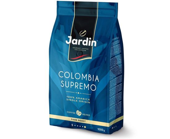 Кофе в зернах Colombia Supremo, 1 кг, Jardin, фото 1