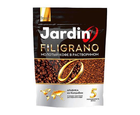 Кофе молотый в растворимом Filigrano, 75 г, Jardin, фото 1