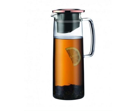 Кувшин для холодного чая BIASCA с медной крышкой, 1,2 л, Bodum, фото 1