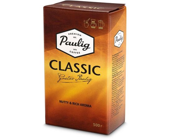Кофе молотый Classic, 500 г, Paulig, фото 1