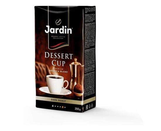 Кофе молотый Dessert Cup, вакуумный пакет 250 г, Jardin, фото 1