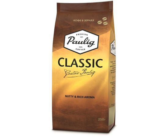 Кофе в зернах Paulig Classic, 250 г, Paulig, фото 1