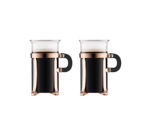 Набор кружек кофейных Chambord, 2 шт., 300 мл, золото, Bodum, фото 1